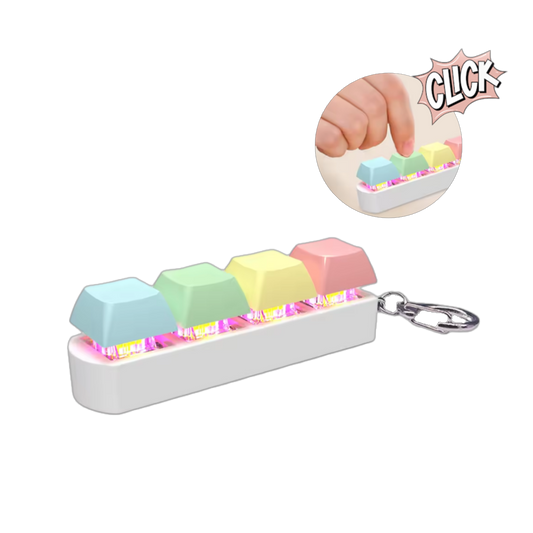 Keyboard Fidget Keychain for Focus & Calm™