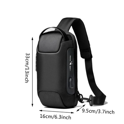 Anti-Theft Crossbody Bag