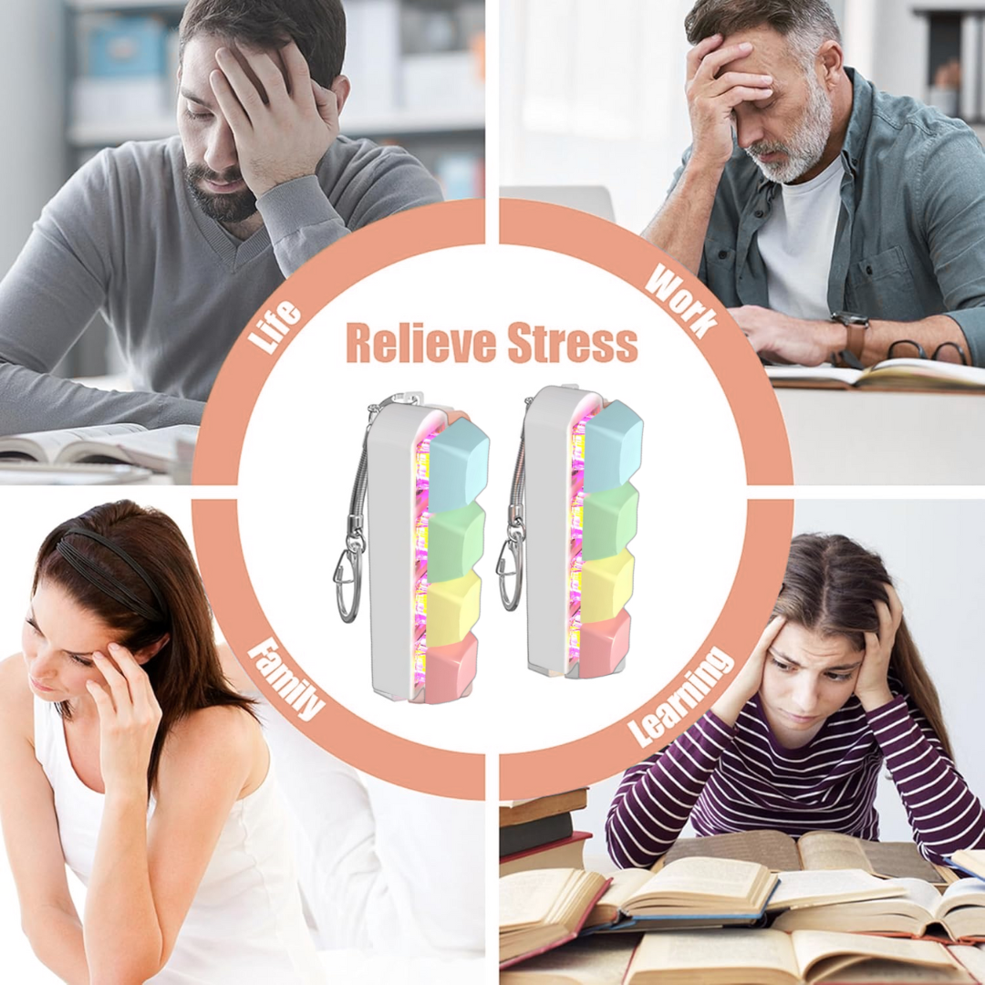 Keyboard Fidget Keychain for Focus & Calm™